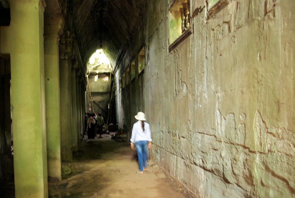 ベンメリア遺跡第二回廊の崩れていない部分