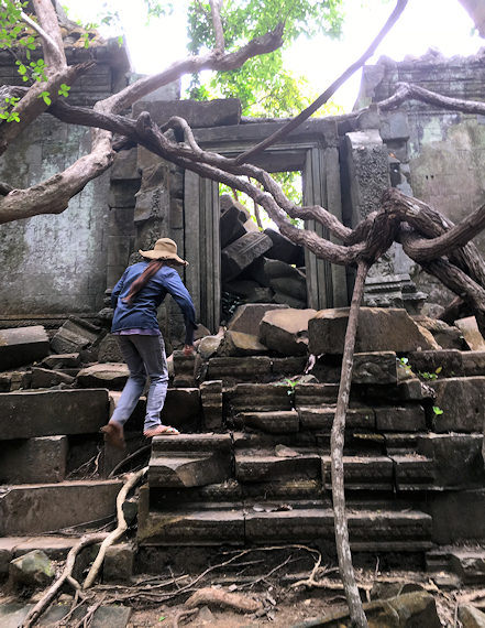 ベンメリア遺跡、秘密の通路