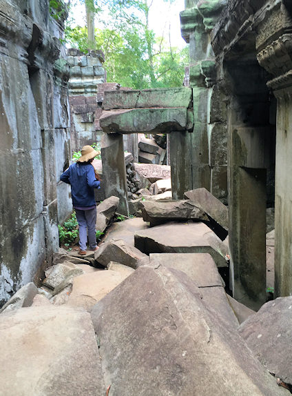 ベンメリア遺跡の秘密のルート