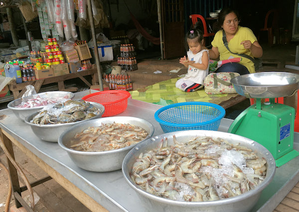 プサールーマーケット（カンボジア・シェムリアップ）