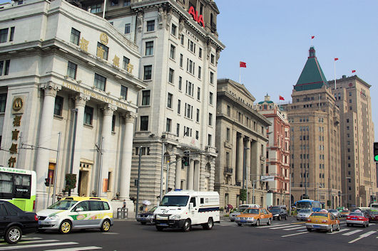 上海外灘：中山東一路