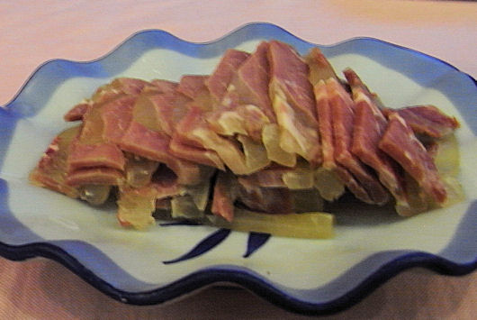 鎮江魚肉は上海料理の冷菜の定番