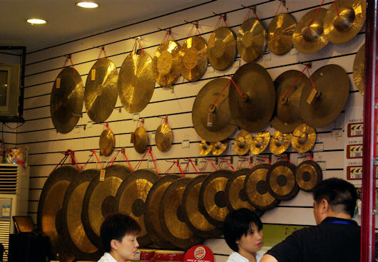 中国楽器（上海の豫園商場）