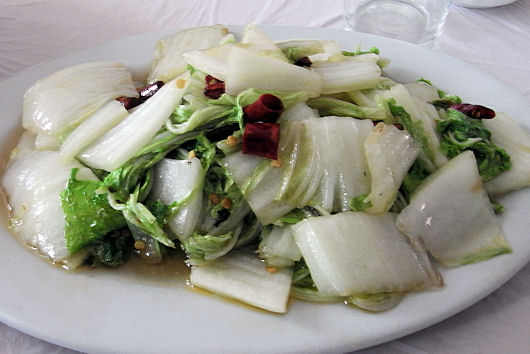 周庄（周荘）の酸辣白菜