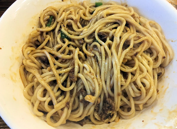 担担麺が美味しい皇城坝小吃（成都）