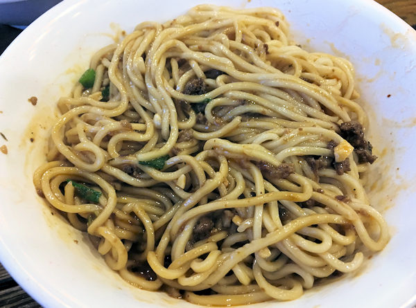 本場の担担麺（成都）