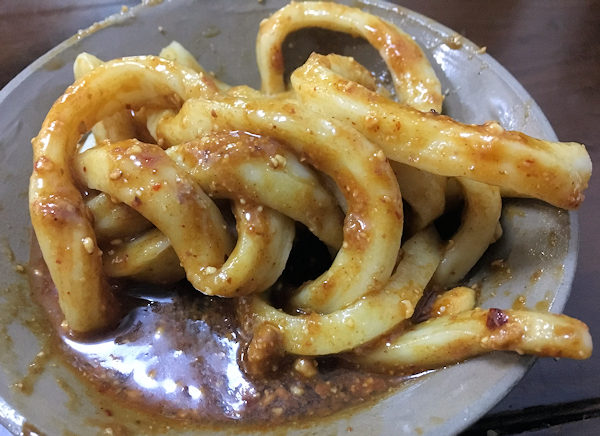 成都で食べた甜水麺