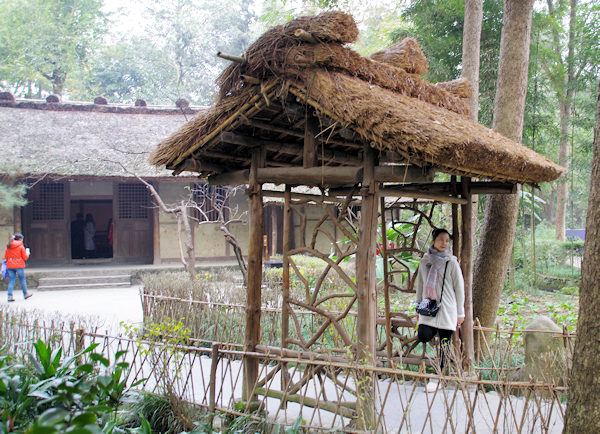 草堂旧居（成都の杜甫草堂）