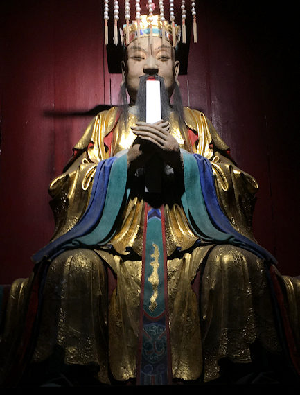 漢昭烈廟の関羽像（成都武候祠博物館）