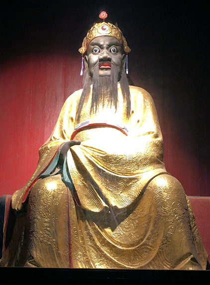 漢昭烈廟の張飛像（成都武候祠博物館）