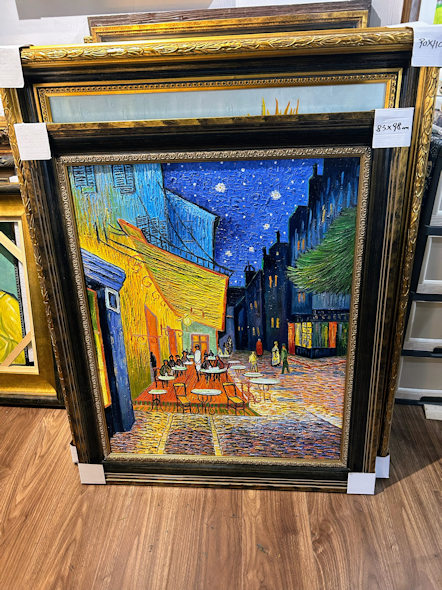 中国のゴッホ、趙小勇の画廊（深圳）