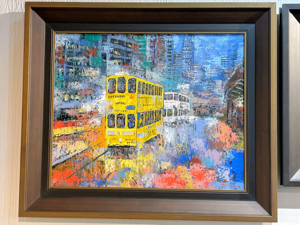 中国のゴッホ、趙小勇の画廊（深圳）