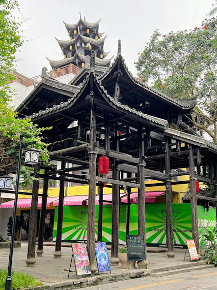 深圳の観光地、甘坑古鎮（文昌塔）