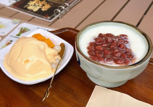 深圳の観光地、甘坑古鎮でスイーツ