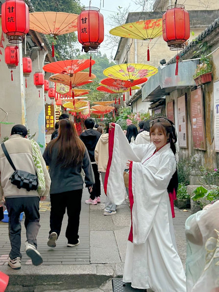 深圳の観光地、甘坑古鎮