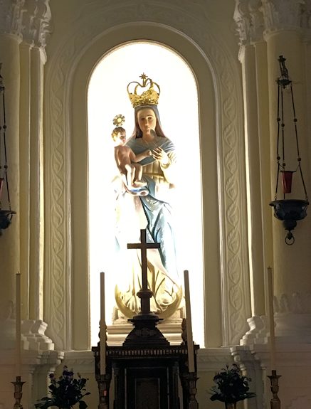 マカオの聖ドミニコ教会、聖母の像
