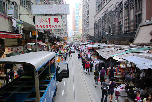 香港北角の春秧街