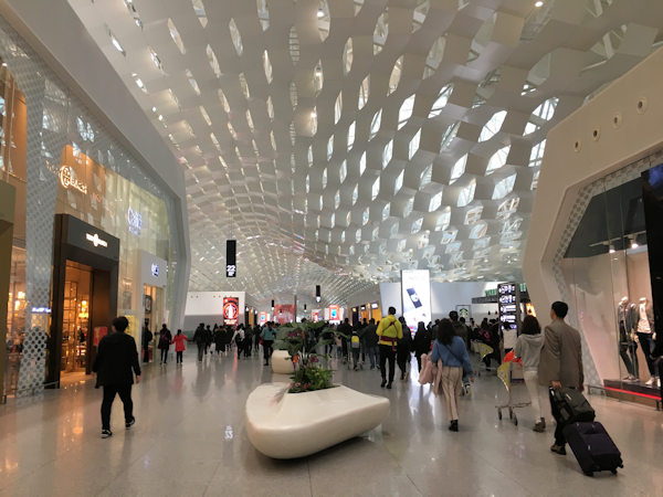 深圳空港国内線コンコース