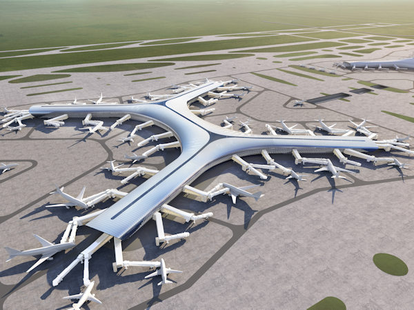 深圳空港衛星庁（サテライトビル）