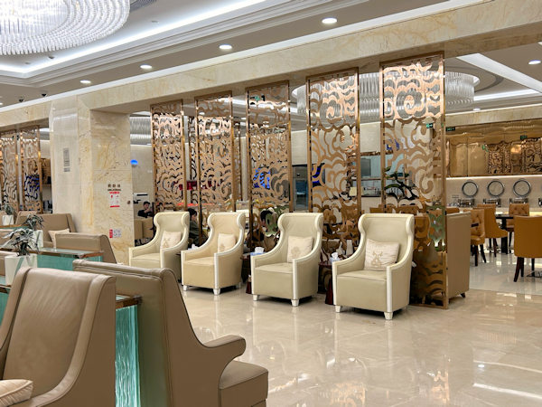 深圳航空国際線ラウンジ