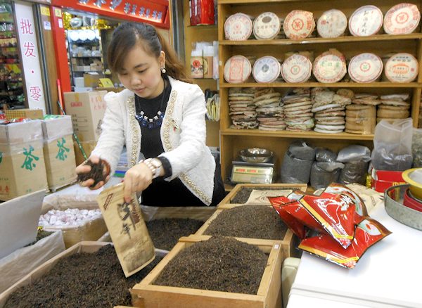 深圳の中国茶市場、深圳茶葉世界で中国茶を買う