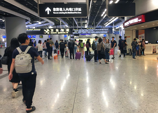 広深港高速鉄道西九龍駅