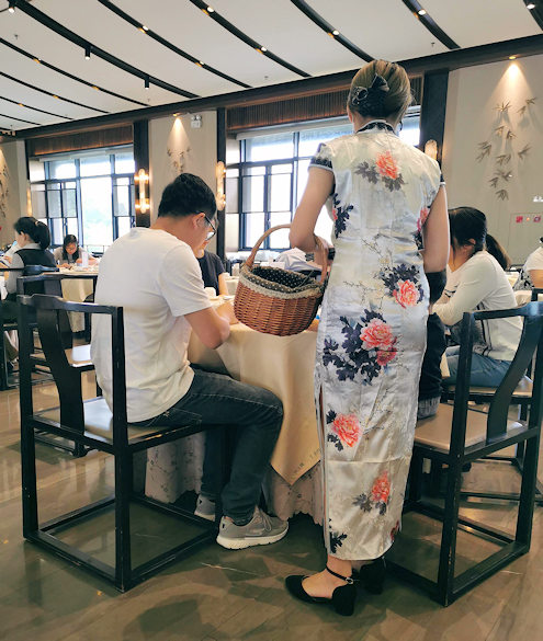 潮州市で飲茶（韓上楼）