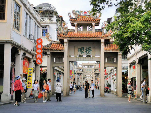 潮州古城碑坊街（広東省潮州市）
