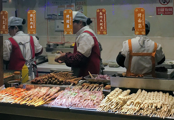成都・錦里の串串店