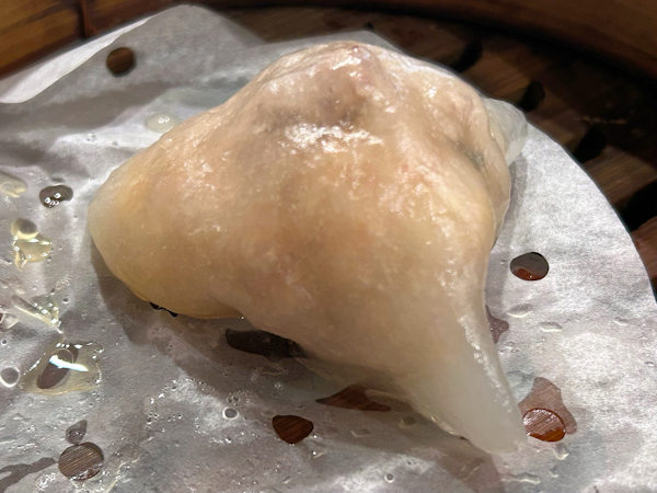 香港元朗・大栄華酒楼のエビ餃子