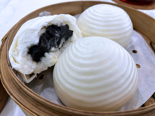 深圳の飲茶ーあずき饅頭