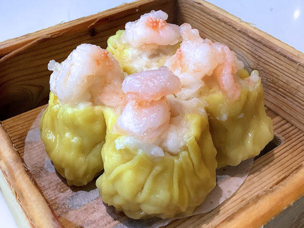 深圳蘩楼のエビ焼売