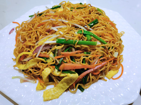 深圳の飲茶（蘩楼、焼きそば）