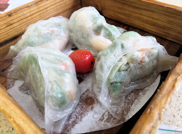 深圳の飲茶（蘩楼、エビニラ餃子）