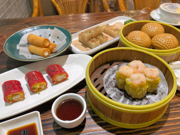 中山市、豊圓軒で飲茶