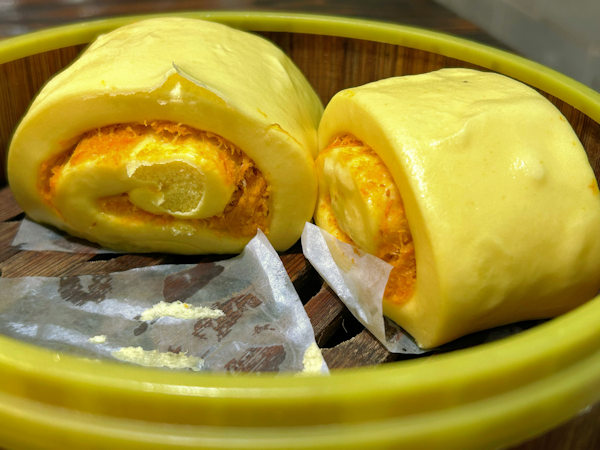 豊圓軒のニンジン饅頭（甘筍饅頭）