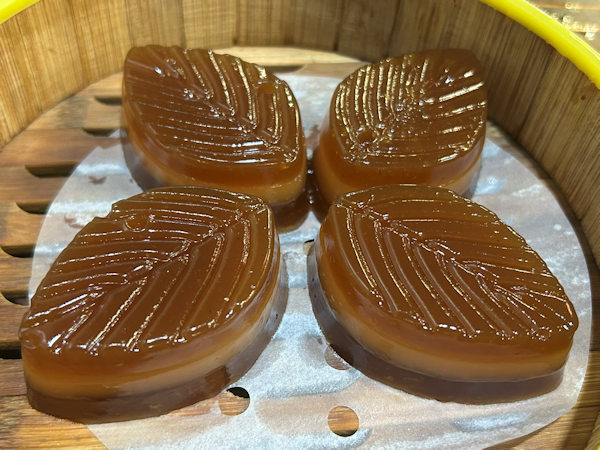 豊圓軒の陳皮ケーキ（新会陳皮糕）