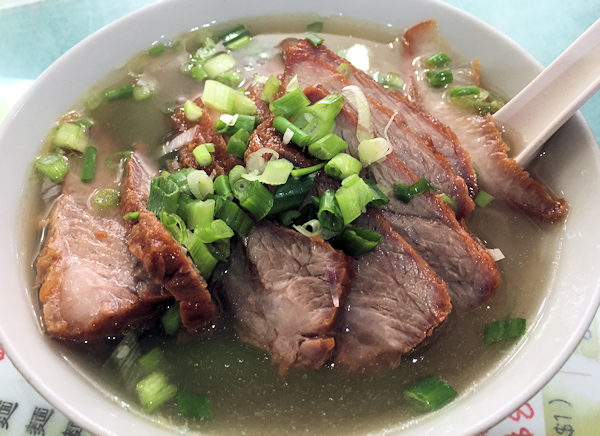 英記麺家の叉焼麺（香港）