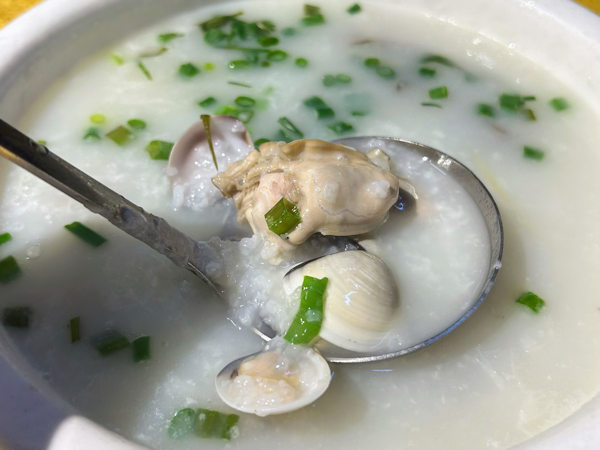 白貝粥（広東省江門市）