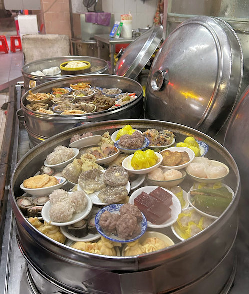 江門三十三墟街の点心屋