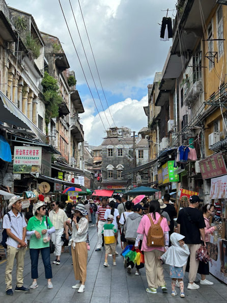 江門三十三墟街（広東省江門市）