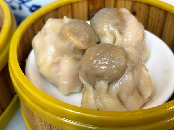 民国茶楼の温泉玉子焼売（江門三十三墟街）