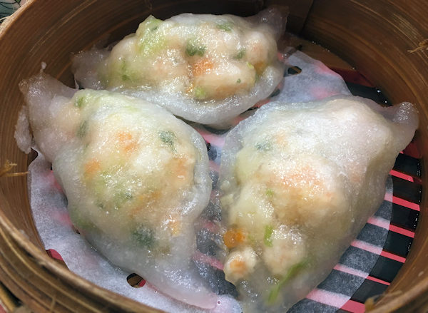 蓮香桟のエビ野菜餃子（香港）