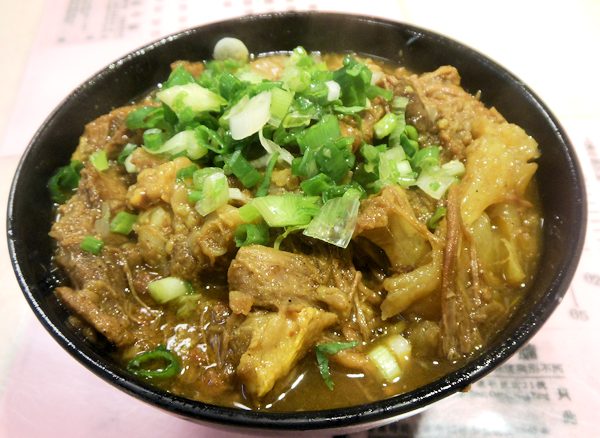 九記牛腩のカレー牛腩牛筋麺