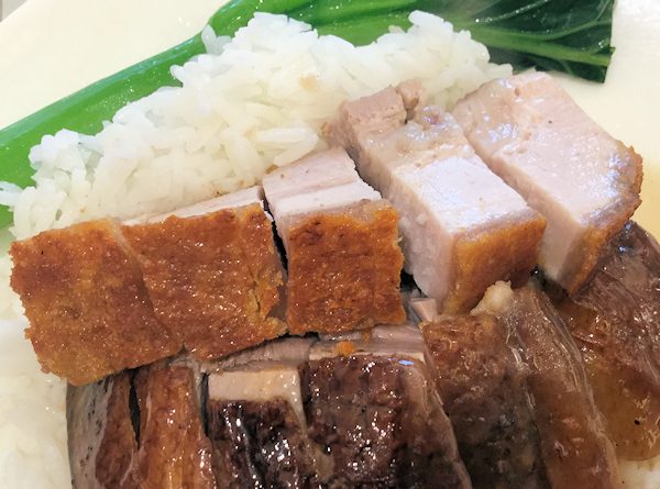 香港、甘牌焼鵝のローストご飯