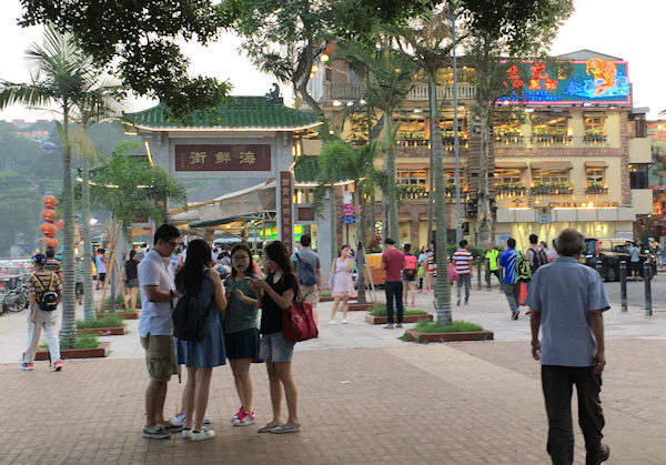 香港、西貢（サイクン）の海鮮街