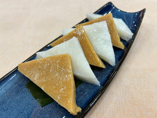 柔らかく弾力性がある伦教糕（順徳の飲茶）