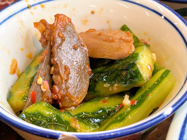 順徳・一家人、ガチョウのローストセット　おかず