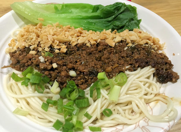 汁なし担担麺（深圳の蓉李記）