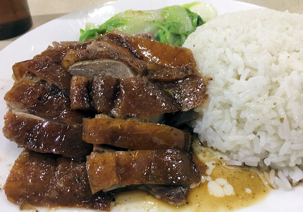 ガチョウのローストご飯（深圳蛇口徳記焼臘）